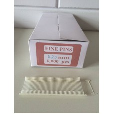 Nylon textielpins 25mm fijn 5000st Td30320025